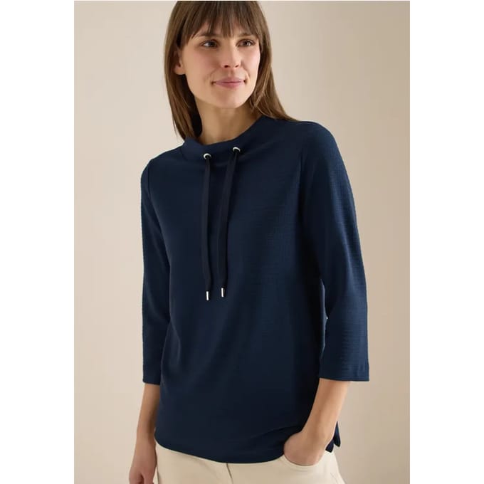 Shirt met structuur