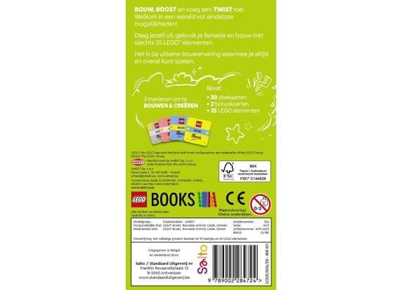 Lego Recreate Activity Cards: Dieren - Lego Recreate Activity Cards
