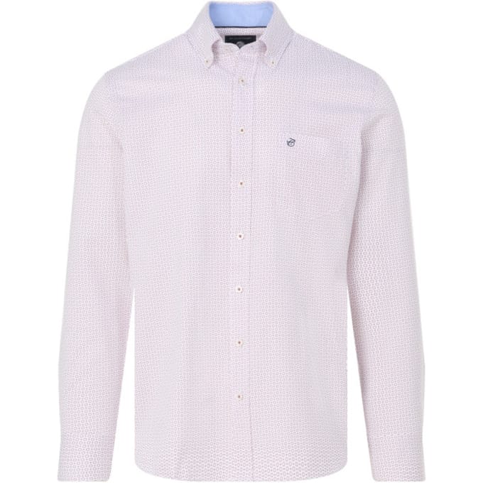 Campbell Casual overhemd met lange mouwen