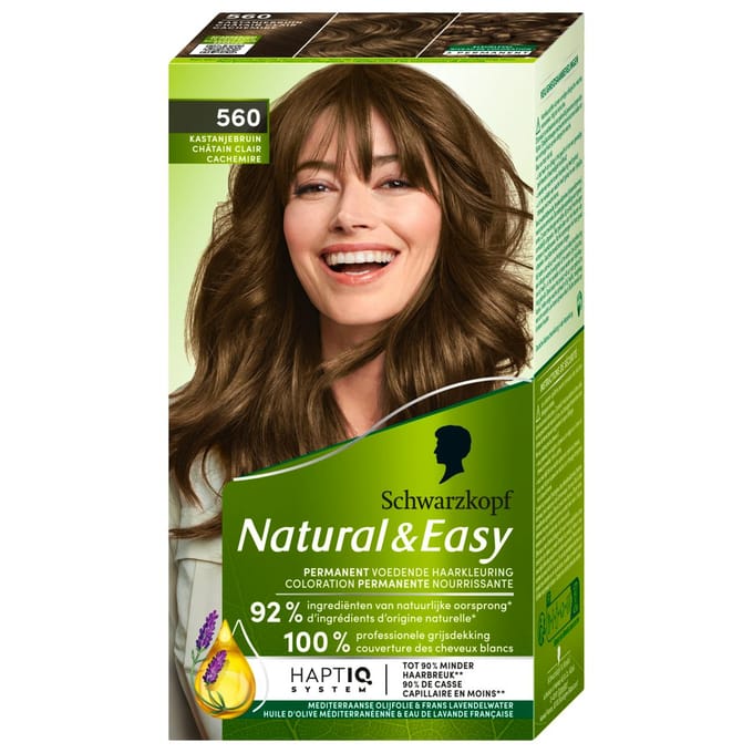 Schwarzkopf Natural &amp; Easy 560 Cashmere Light Brown 1 pcs