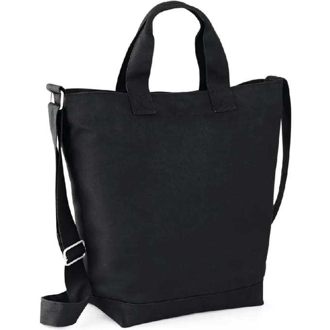 Bagbase Canvas Day Bag Zwart 15 liter