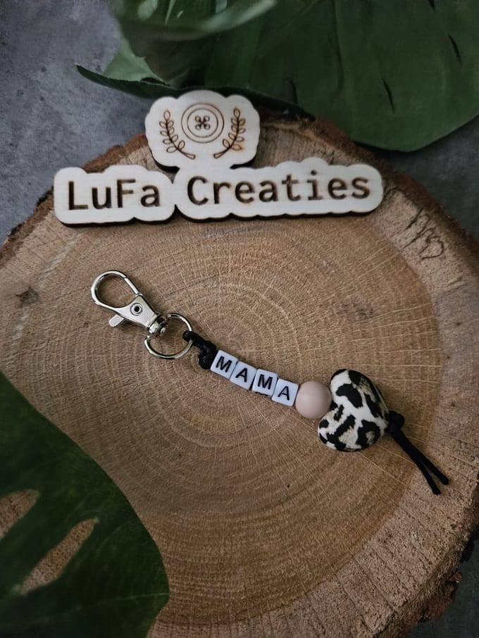 Sleutelhanger Panter Hartje Mama