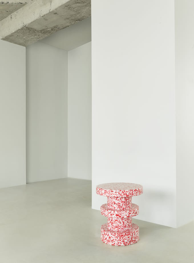 Normann Copenhagen Bit Stool Stack Kruk - rood