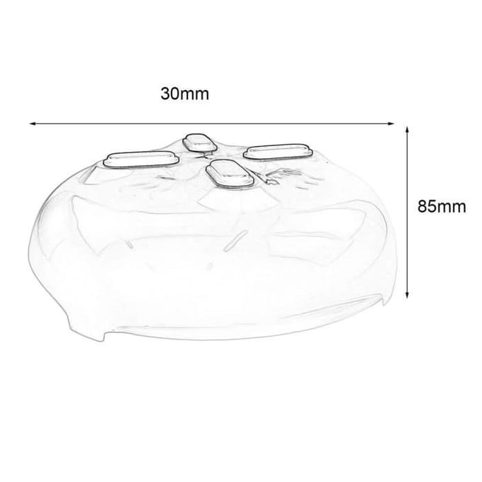 Couvercle pour micro-ondes - HOVER COVER - Anti-pulvérisation - 30cm x 8.5cm - Plastique - Transparent transparent