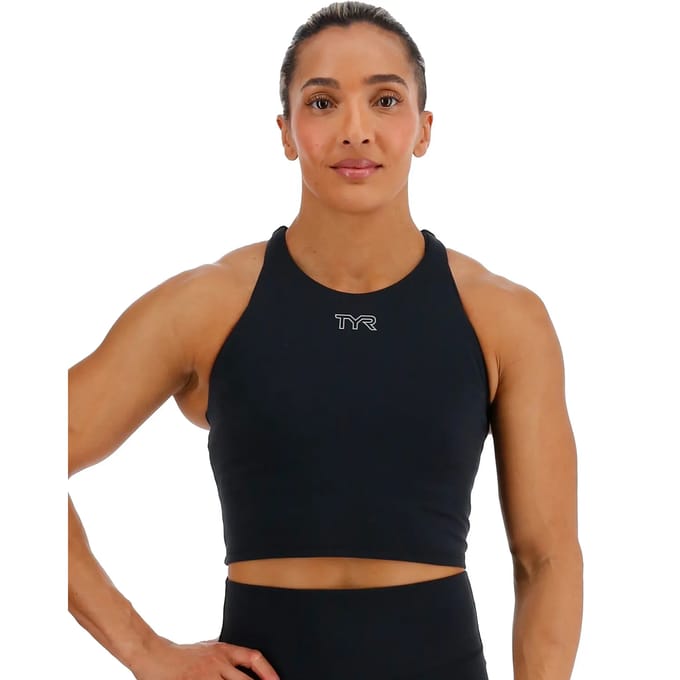 Korte bralette met hoge hals voor dames TYR Joule Elite