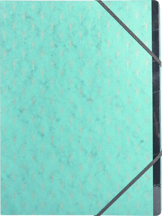 Exacompta 8x Sorteermap met elastieken Harmonika 7 vakken Neo Deco - Geassorteerd - 56350E