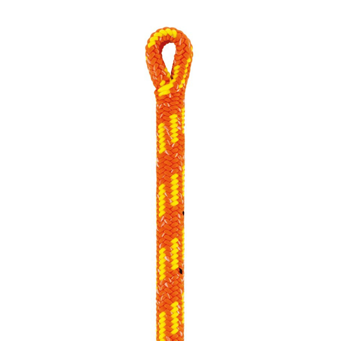 Petzl control klimlijn 12,5mm oranje 35 meter - 1 oog