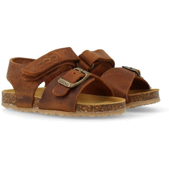 Develab sandalen cognac - Maat 22