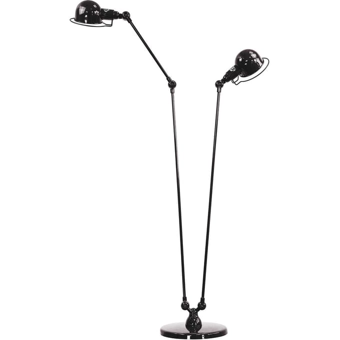 Jieldé Signal SI8380 vloerlamp, 2-lamps zwart