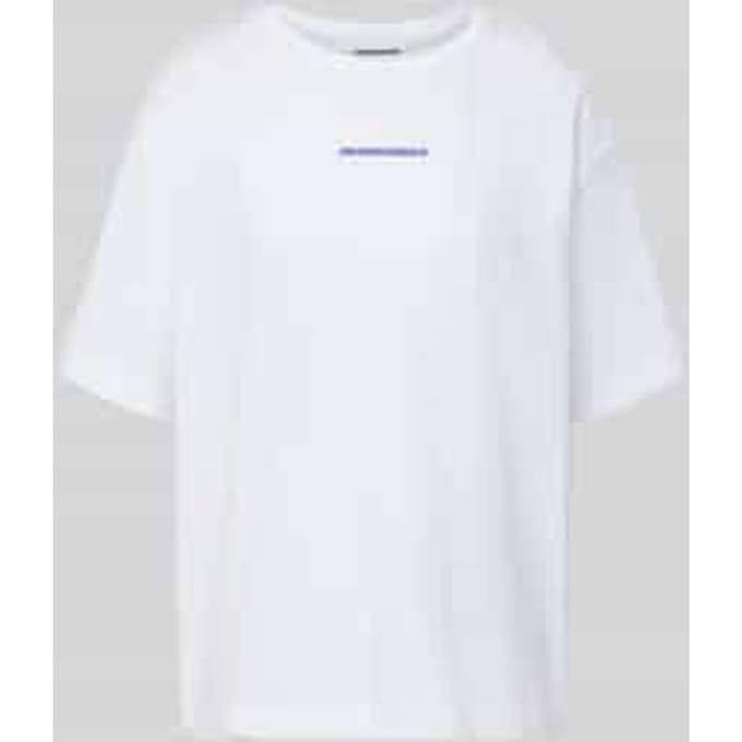 Oversized T-shirt van puur katoen Model 'GIANNAA CHAANGE'