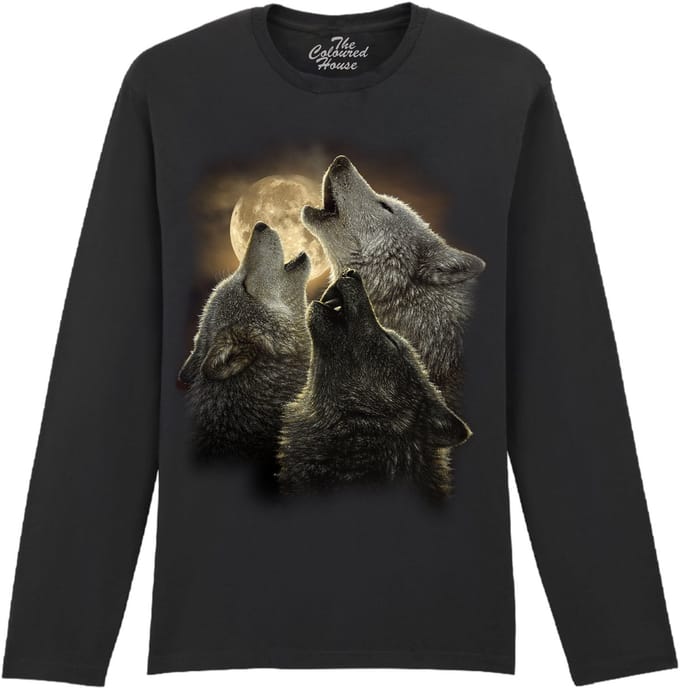 Wolf Trinity The Coloured House Longsleeve T-shirt XXL