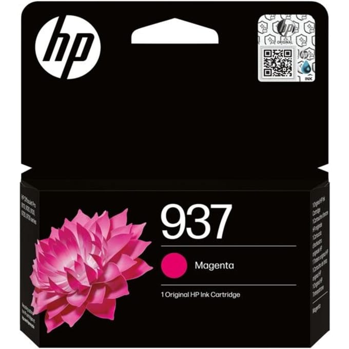 Original HP Tintenpatrone 937 (4S6W3NE), bis zu 800 Seiten, Einzelpack, magenta
