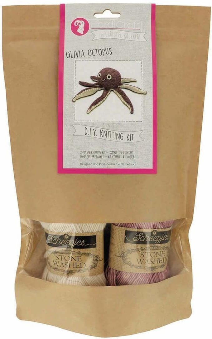 Hardicraft Olivia Octopus breien (breipakket)
