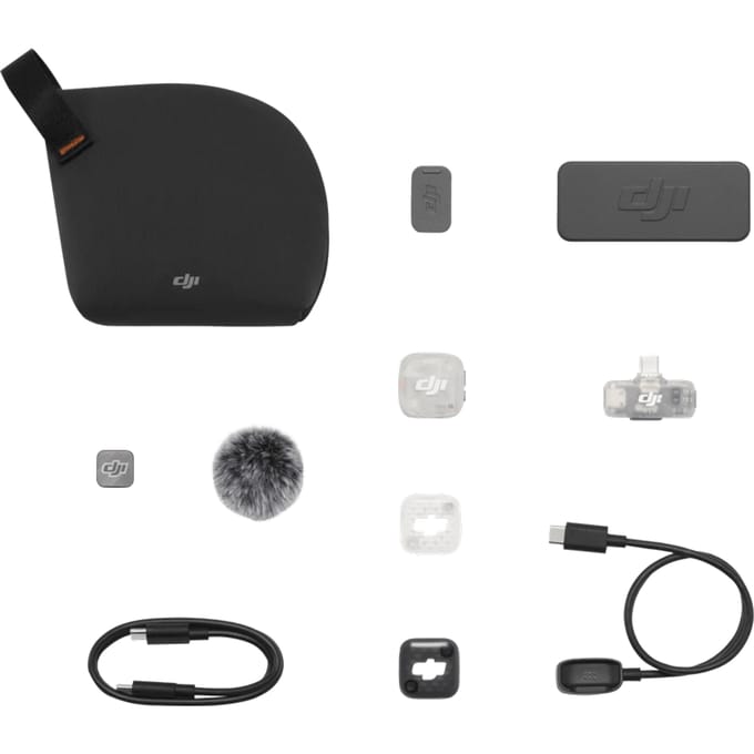 DJI Mic Mini 2S (1 TX + 1 Mobile RX + Charging Case)