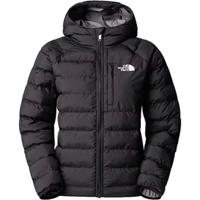The North Face Girls' Perrito Jacket Junior - Zwart, Zwart XL