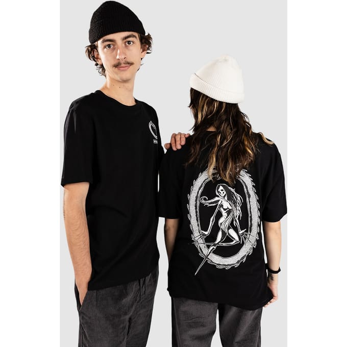 Any Means Necessary The World T-Shirt zwart