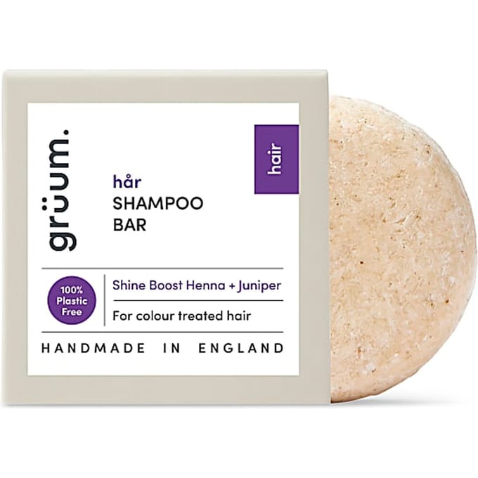 grüum hår Plasticvrije Shampoo Bar - Shine Enhancing