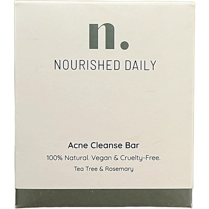 Nourished Daily Acne Gezichtsreiniger Bar - 135gr