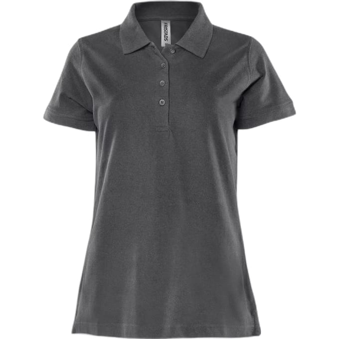 Fristads Heavy Poloshirt Dames 1723 Piq - Donkergrijs - L
