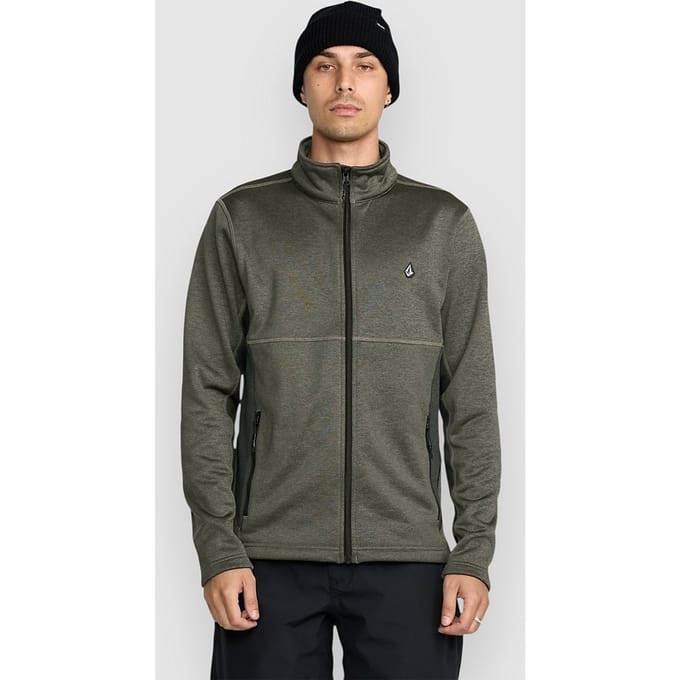 Volcom Snowbound Fleece Zip Hoodie groen