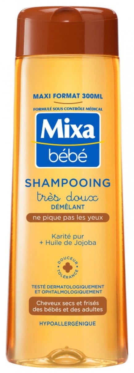Mixa Bébé Zeer Zachte Ontwarrende Shampoo 300 ml