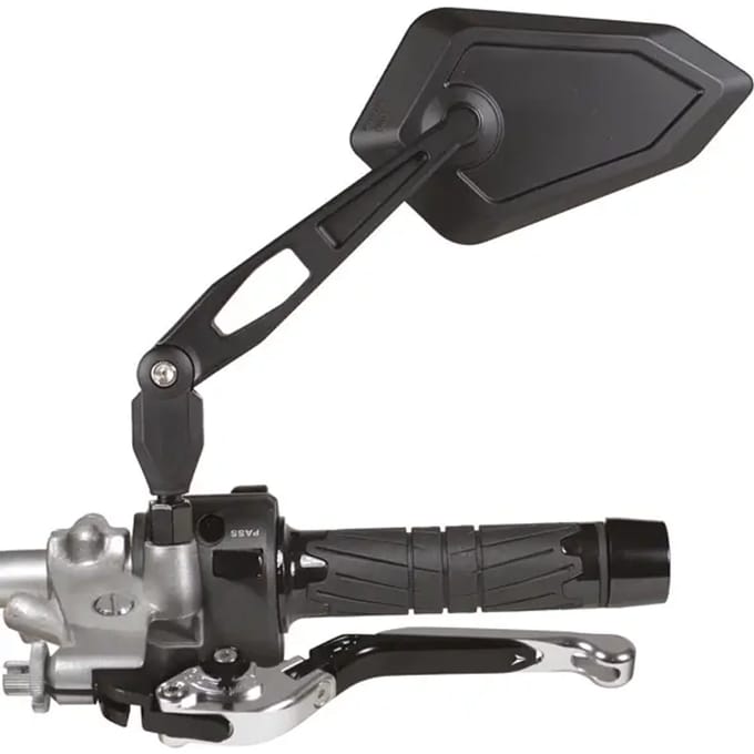 Paar dunne universele motorfiets spiegels Chaft