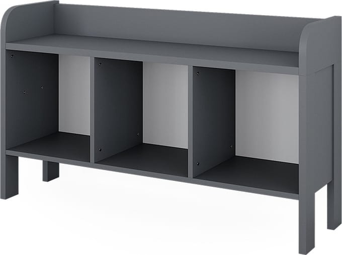 Vitalispa Ajaton Kinderboekenkast – 107.2 x 63.8 cm Grijs