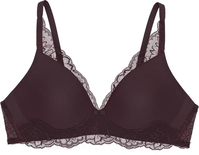 Triumph Amourette Charm T P Dames Beha - Bordeaux - Maat 80C