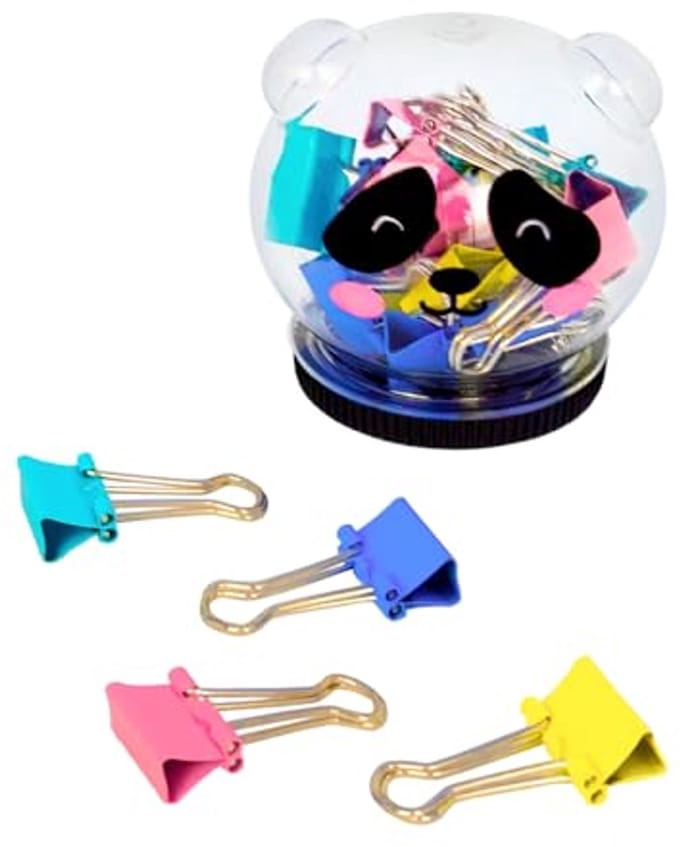 Inklapbare Klemmen Set - 16 Stuks met Panda Motief