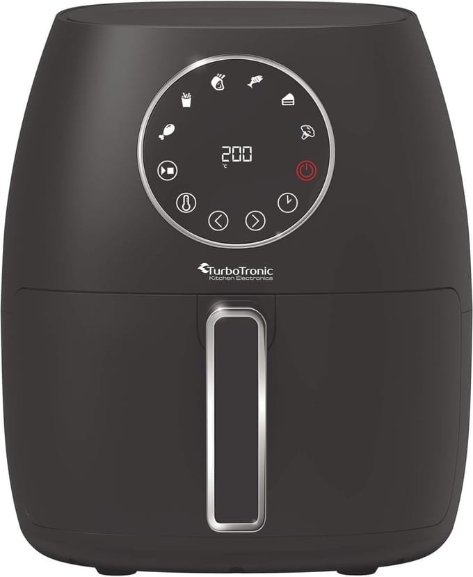 TurboTronic AF210 Digitale Airfryer - Heteluchtfriteuse - 3.5L - Zwart
