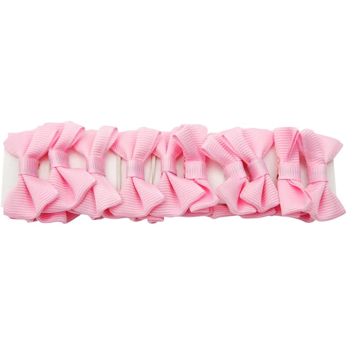 Red Horse Invlechtstrikjes Roze 20 Stuks 2,5 Cm
