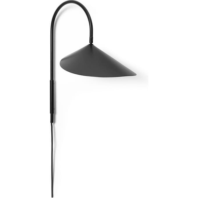 Ferm Living Arum Wandlamp draaibaar - klein - zwart