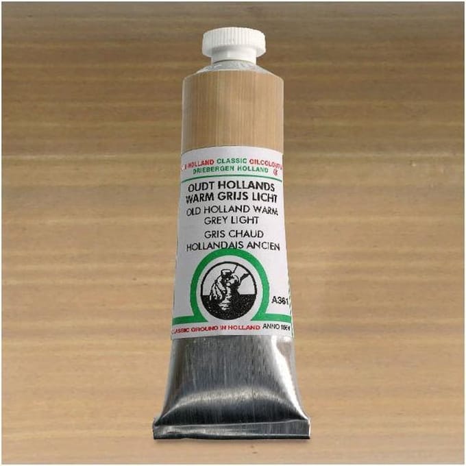 Oil paint Old Holland 40ml – 361 Old Holland Warm Gray Light