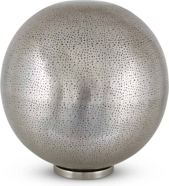 Safaary - Oosterse Tafellamp Nikkel Goud Wayun Ø 40 x 40cm