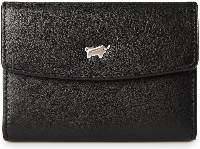 Braun Büffel Joy Portemonnee RFID-bescherming Leer 10.5 cm - Dames - Horizontaal - black