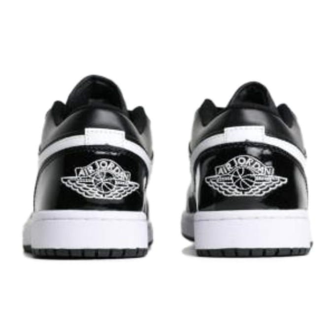 Air Jordan 1 Retro Low BG Noir Chaussures pour Enfants Blanc-Blanc 553560-002 35.5 black