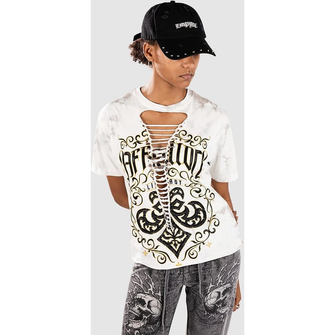 Affliction Winter Epitaph T-Shirt wit