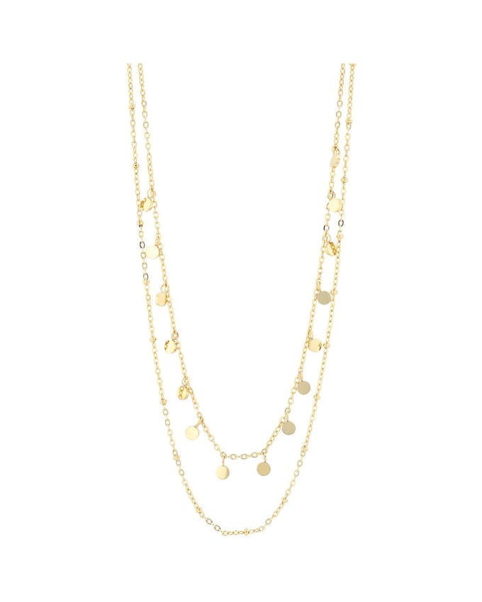 AKZENT Akzent damesketting met hanger Eline, goudkleurig, duurzaam