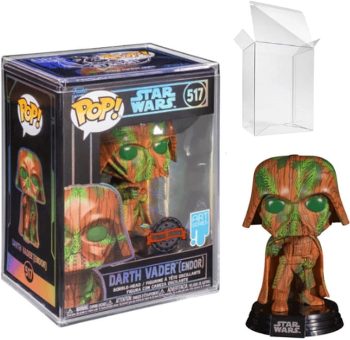 Funko Pop! Star Wars - Darth Vader Endor #517 Artist Series + Funko Premium Protector