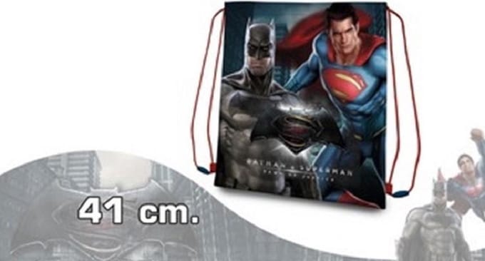 Batman - Gymtas - zwemtas - Superman - 40cm