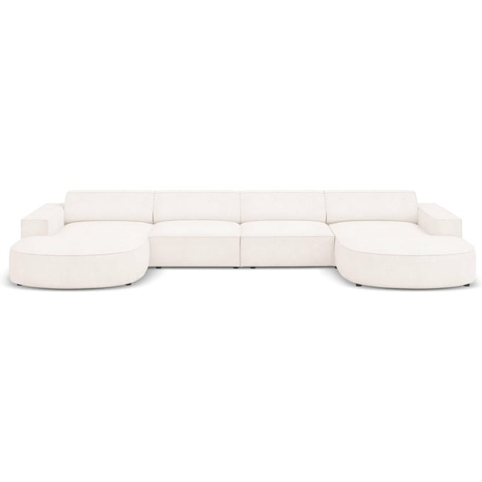 U-bank Jodie bouclé rond | Micadoni Home