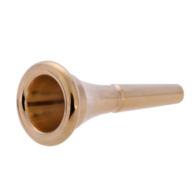 Mondstuk voor Franse hoorn Koperlegering Zilver / Goud Duurzaam Stijlvol beige