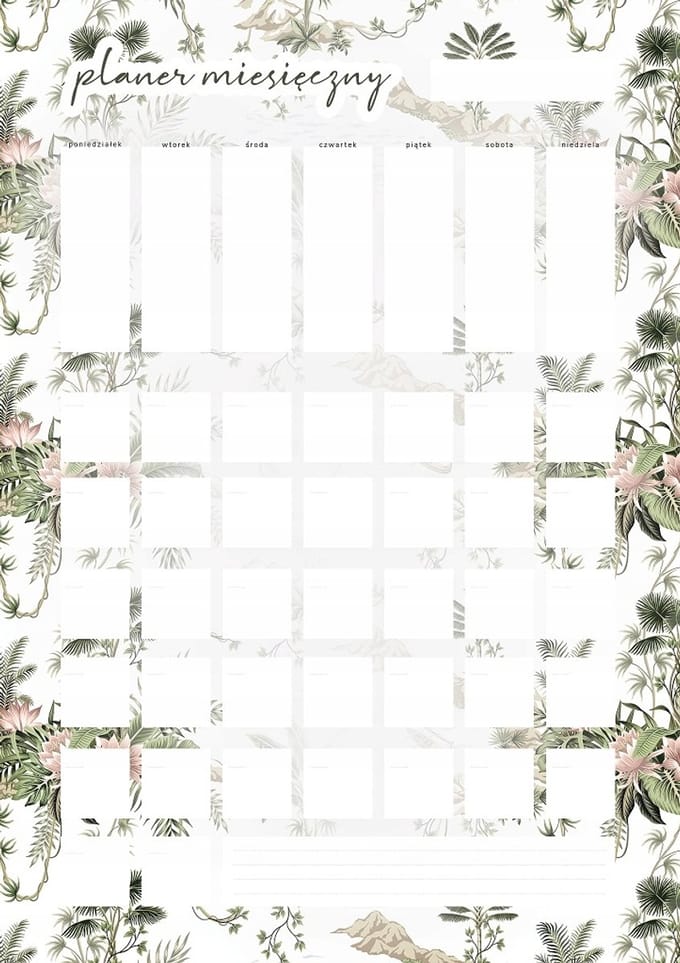 Wallvy - Maandplanner - 30x42 cm - Magneet - Personaliseerbaar