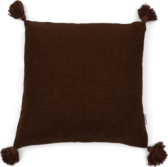 Riviera Maison Rhythm Café Noir Pillow Cover - Brown - 50.0 x 50.0