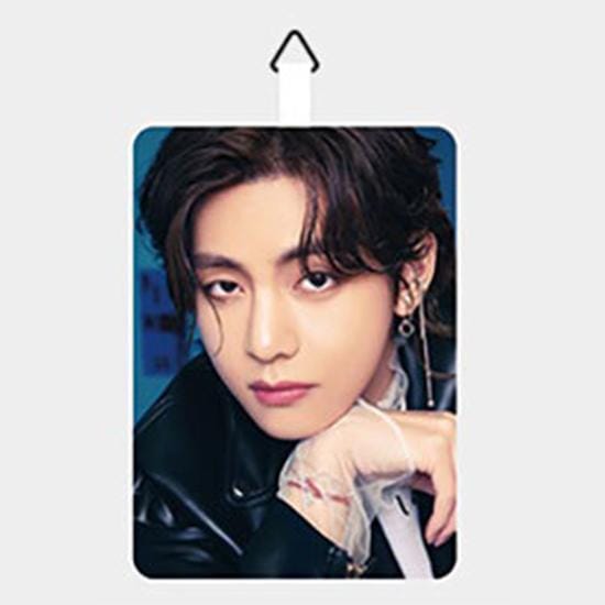 BTS Sangle de carte LENTICULAIRE 3D Photo Butter Ver.1 black