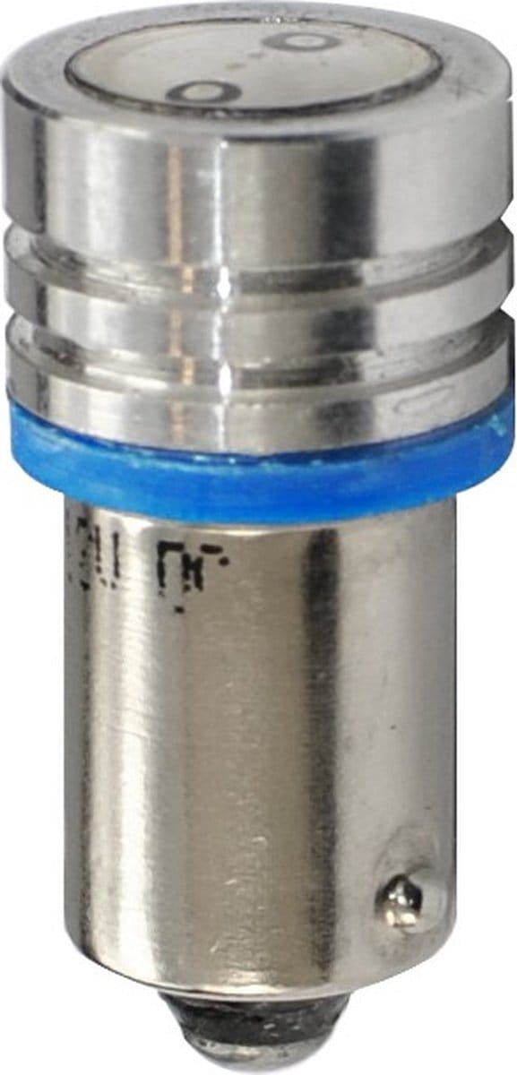 M-Tech LED - BA9s / T4W 12V - Basic 1x Led diode - Blauw - Set