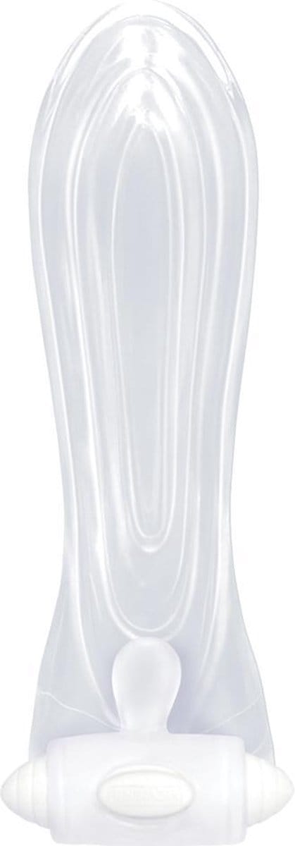 Sextenders - Vibrerende Penis Sleeve - Contoured - Transparant