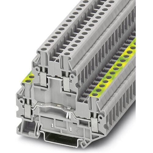 Phoenix Contact 3044678 Doorgangsserieklem 5.2 mm Schroeven Grijs 50 stuk(s) Piece