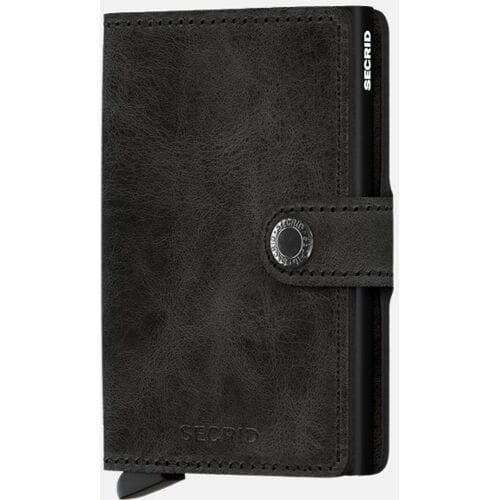 Secrid Miniwallet pasjeshouder black vintage