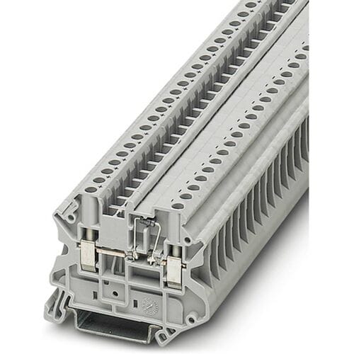 Phoenix Contact 3046210 Doorgangsserieklem 6.2 mm Schroeven Grijs 50 stuk(s) Piece